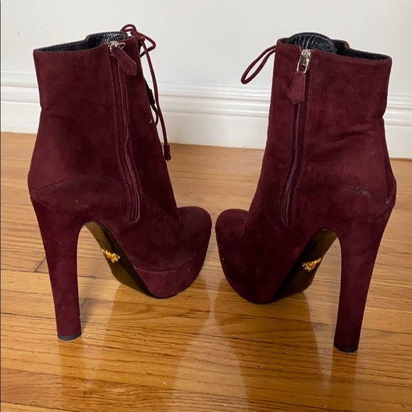 Suede Prada booties size 38 - Picture 7 of 7